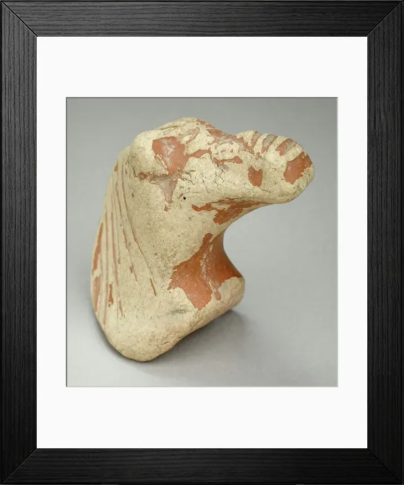 Framed Print : Horse Bust, 5th-6th century. Creator: Unknown Framed Print : Horse Bust, 5th-6th century. Creator: Unknown