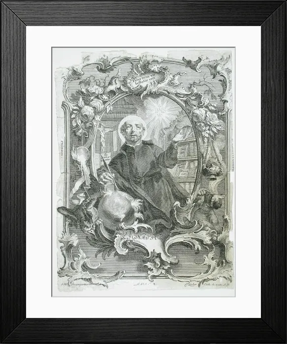 Framed Print : Saint Ignatius Loyola, 18th century. Creator: Joseph Sebastian Klauber