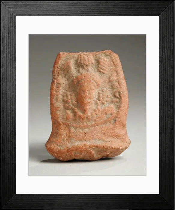 Framed Print : Votive Figure, 7th century. Creator: Unknown Framed Print : Votive Figure, 7th century. Creator: Unknown