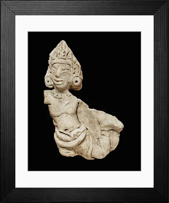 Framed Print : Celestial Figure, 7th-8th century. Creator: Unknown Framed Print : Celestial Figure, 7th-8th century. Creator: Unknown