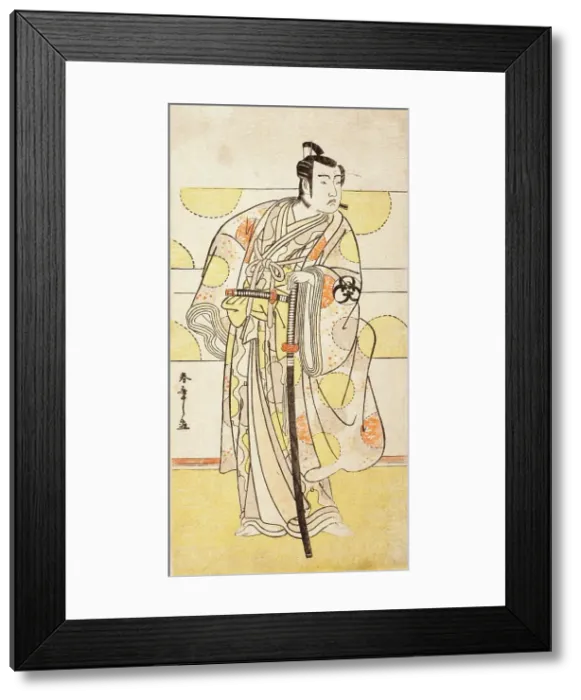 Framed Print : Actor Bando Mitsugoro I (image 1 of 2), 1770s-mid 1780s. Creator: Shunsho Framed Print : Actor Bando Mitsugoro I (image 1 of 2), 1770s-mid 1780s. Creator: Shunsho