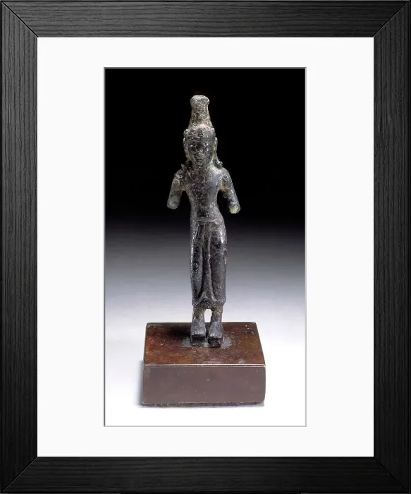 Framed Print : Bodhisattva, 8th century. Creator: Unknown Framed Print : Bodhisattva, 8th century. Creator: Unknown