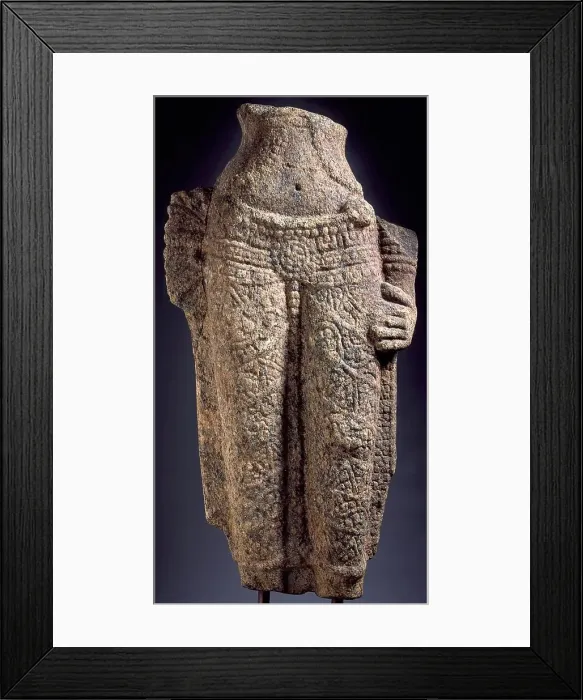 Framed Print : Lower Torso of a Nagini, 8th-10th century. Creator: Unknown Framed Print : Lower Torso of a Nagini, 8th-10th century. Creator: Unknown
