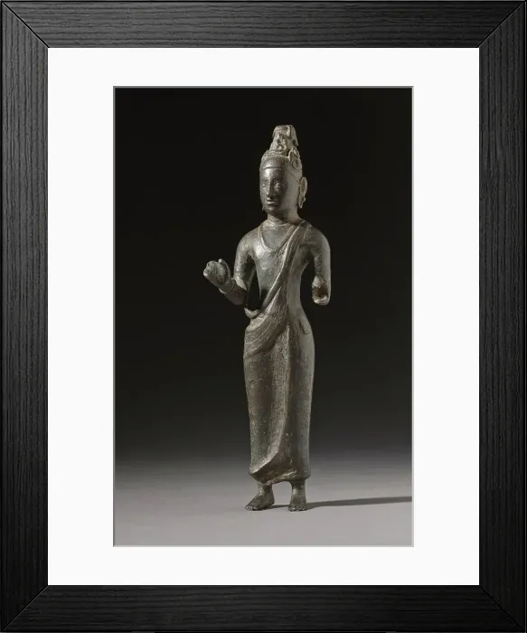 Framed Print : The Bodhisattva Avalokiteshvara (image 2 of 5), 8th-9th century. Creator: Unknown Framed Print : The Bodhisattva Avalokiteshvara (image 2 of 5), 8th-9th century. Creator: Unknown