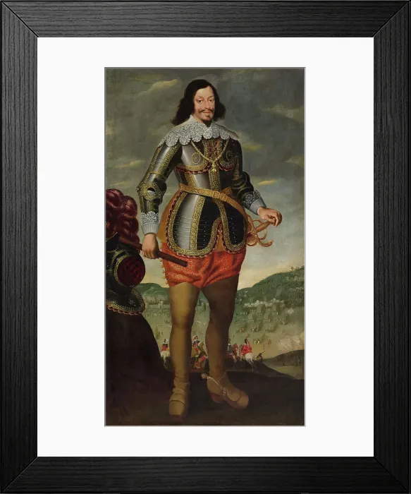 Framed Print : Portrait of Emperor Ferdinand III (1608-1657), First Half of 17th cen.. Creator: Luycx, Frans (1604-1668) Framed Print : Portrait of Emperor Ferdinand III (1608-1657), First Half of 17th cen.. Creator: Luycx, Frans (1604-1668)