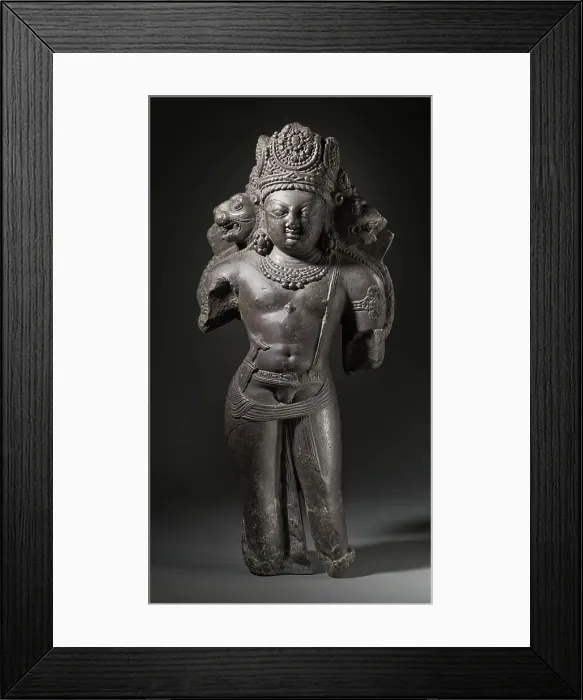 Framed Print : The Hindu God Vishnu, between 875 and 900. Creator: Unknown Framed Print : The Hindu God Vishnu, between 875 and 900. Creator: Unknown