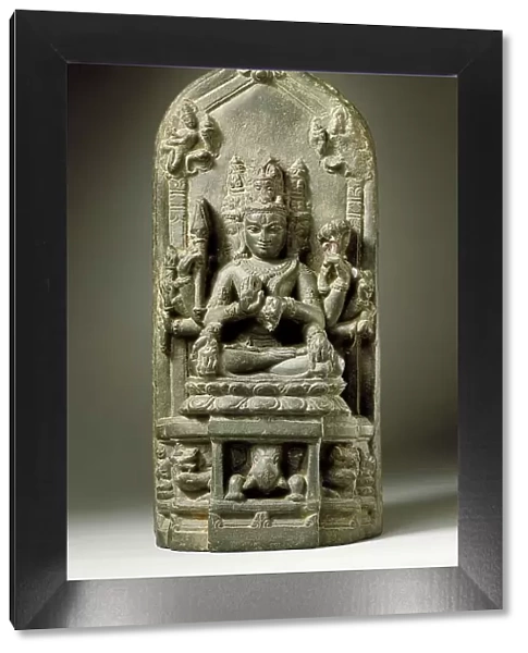 Cosmic Form of the Hindu God Shiva (Sadashiva), between c.1050 and c.1150. Creator: Unknown