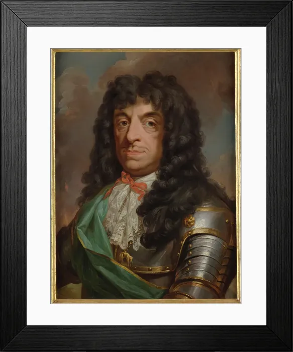 Framed Print : Portrait of John II Casimir Vasa (1609-1672), King of Poland, 1768-1771. Creator: Bacciarelli, Marcello (1731-1818) Framed Print : Portrait of John II Casimir Vasa (1609-1672), King of Poland, 1768-1771. Creator: Bacciarelli, Marcello (1731-1818)