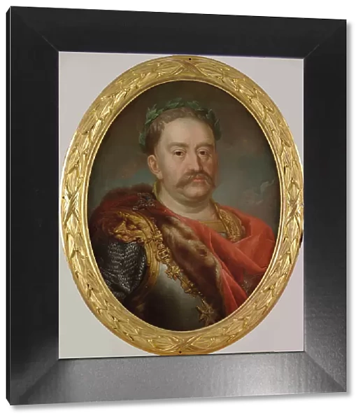 Portrait of John III Sobieski (1629-1696), King of Poland and Grand Duke of Lithuania, 1768-1771. Creator: Bacciarelli, Marcello (1731-1818)