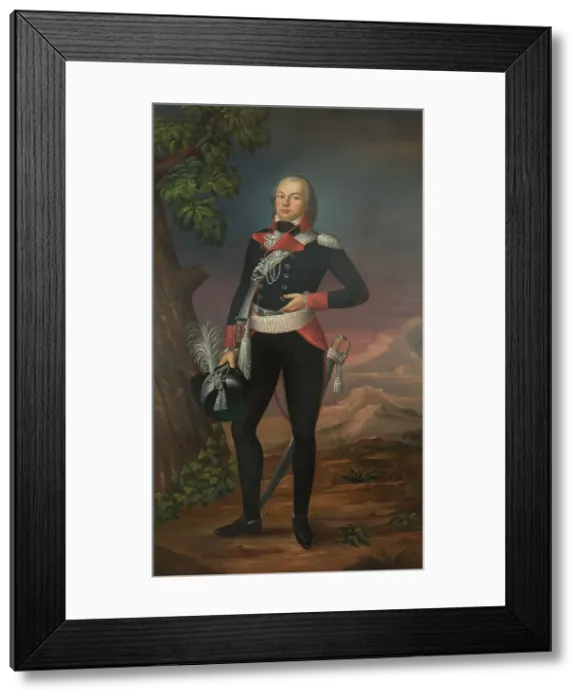 Framed Print : Portrait of Jozef Niemojewski (1769-1839), Early 19th cen.. Creator: Anonymous Framed Print : Portrait of Jozef Niemojewski (1769-1839), Early 19th cen.. Creator: Anonymous