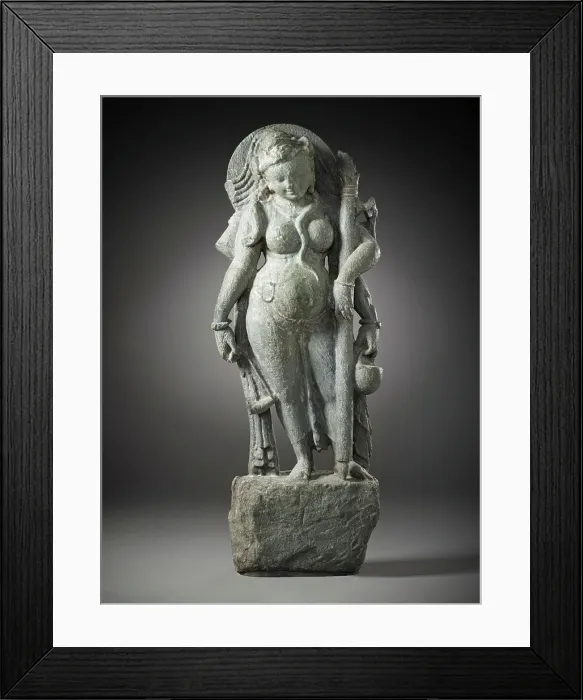 Framed Print : A Tantric Goddess, between c.500 and c.550. Creator: Unknown Framed Print : A Tantric Goddess, between c.500 and c.550. Creator: Unknown
