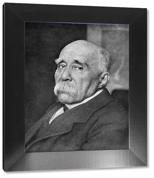 Clemenceau; M.Georges Clemenceau, head of the French government, .. 1917. Creator: Unknown