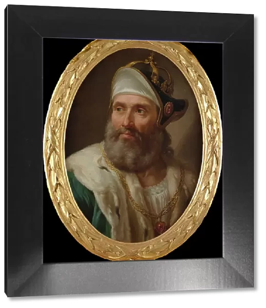 Portrait of King Wenceslaus II of Bohemia (1271-1305), 1768-1771. Creator: Bacciarelli, Marcello (1731-1818)