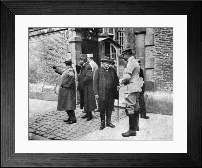 Framed Print : Clemenceau; M. Clemenceau, then editor of l'Homme Enchaine'...1917. Creator: Unknown Framed Print : Clemenceau; M. Clemenceau, then editor of l'Homme Enchaine'...1917. Creator: Unknown
