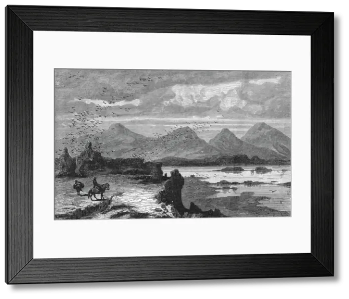 Framed Print : The Inner part of a Firth; An Icelanders Notes on Iceland, 1875. Creator: Unknown Framed Print : The Inner part of a Firth; An Icelanders Notes on Iceland, 1875. Creator: Unknown