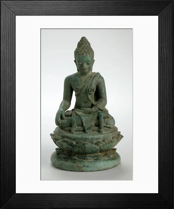 Framed Print : A Buddha, between c.875 and c.950. Creator: Unknown Framed Print : A Buddha, between c.875 and c.950. Creator: Unknown