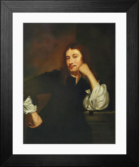 Framed Print : Portrait of Lucas Fayd'herbe (1617-1697). Creator: Franchoijs, Peter, (after) (1606-1654) Framed Print : Portrait of Lucas Fayd'herbe (1617-1697). Creator: Franchoijs, Peter, (after) (1606-1654)