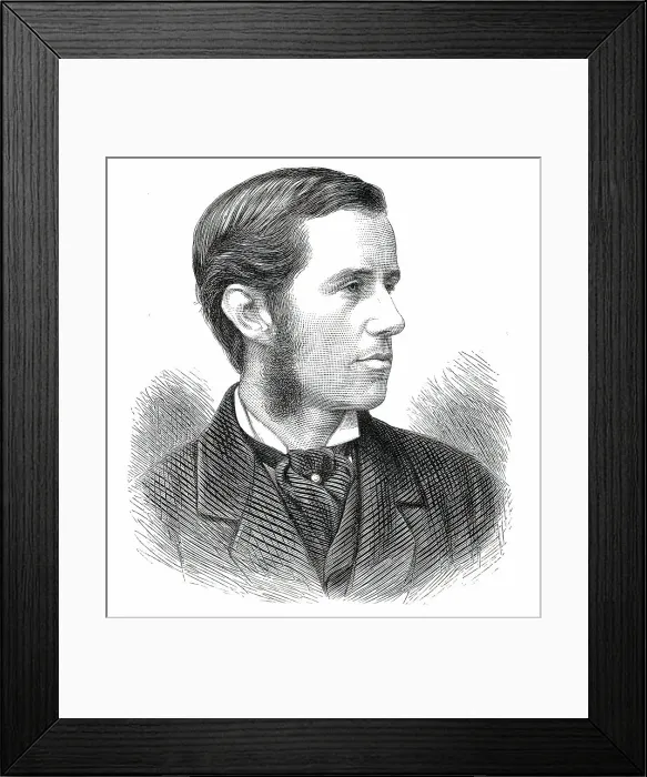 Framed Print : The Earl of Aberdeen, 1876. Creator: Unknown Framed Print : The Earl of Aberdeen, 1876. Creator: Unknown