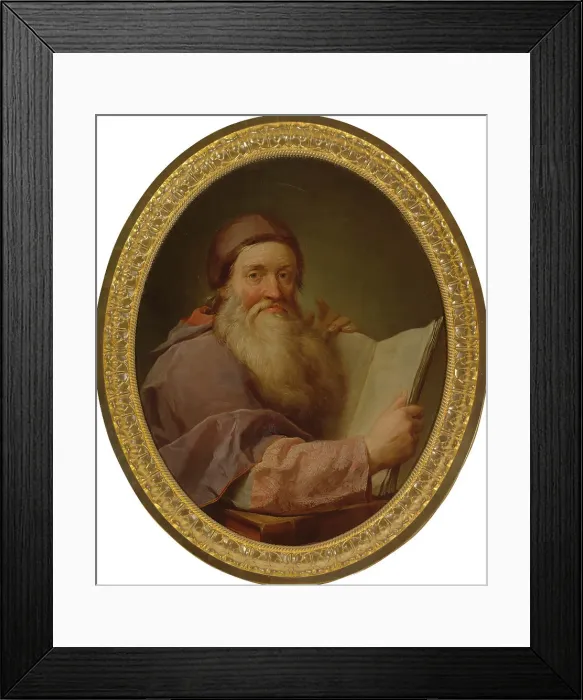 Framed Print : Portrait of Martin Cromer (1512-1589), 1782. Creator: Bacciarelli, Marcello (1731-1818) Framed Print : Portrait of Martin Cromer (1512-1589), 1782. Creator: Bacciarelli, Marcello (1731-1818)