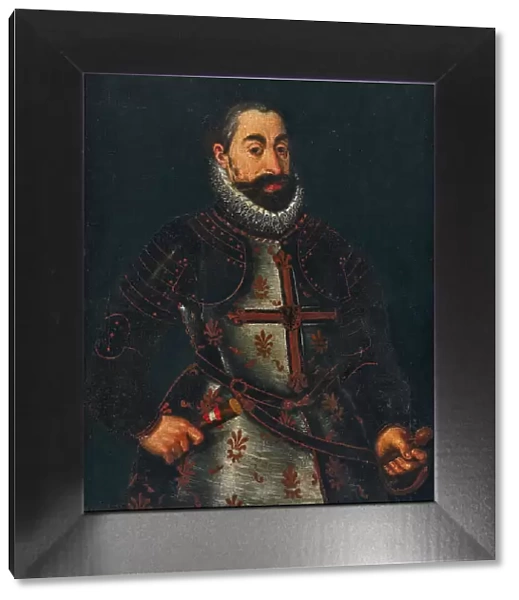 Portrait of Maximilian III, Archduke of Austria (1558-1618), known as 'the German Master'. Creator: Pourbus, Frans (II), (School). Portrait of Maximilian III, Archduke of Austria (1558-1618), known as 'the German Master'