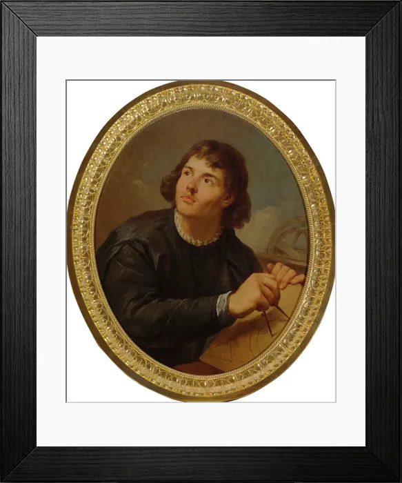 Framed Print : Portrait of Nicolaus Copernicus (1473-1543), 1782-1783. Creator: Bacciarelli, Marcello (1731-1818) Framed Print : Portrait of Nicolaus Copernicus (1473-1543), 1782-1783. Creator: Bacciarelli, Marcello (1731-1818)