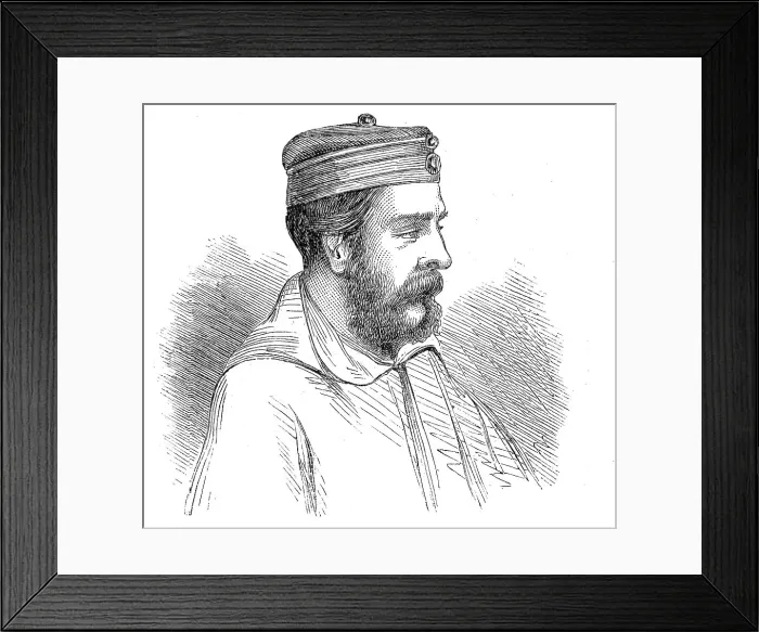 Framed Print : Lieut.Col. Dunne, Commander of the English Battalion in Sicily, 1860. Creator: Unknown Framed Print : Lieut.Col. Dunne, Commander of the English Battalion in Sicily, 1860. Creator: Unknown