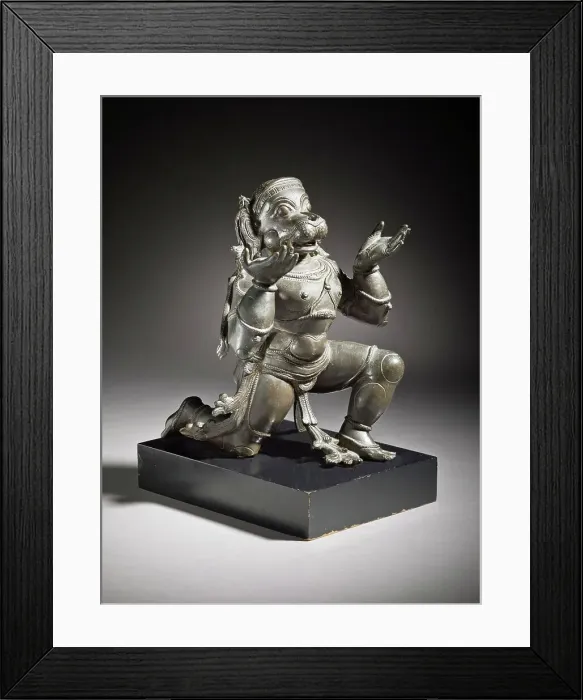 Framed Print : Hanuman, The Divine Monkey, c.1600. Creator: Unknown Framed Print : Hanuman, The Divine Monkey, c.1600. Creator: Unknown