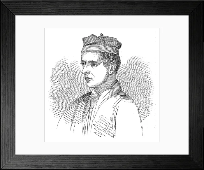Framed Print : Peter Cunningham, of the English Battalion, 1860. Creator: Unknown Framed Print : Peter Cunningham, of the English Battalion, 1860. Creator: Unknown