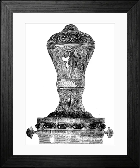 Framed Print : Seal of the First King of Siam, 1858. Creator: Unknown Framed Print : Seal of the First King of Siam, 1858. Creator: Unknown