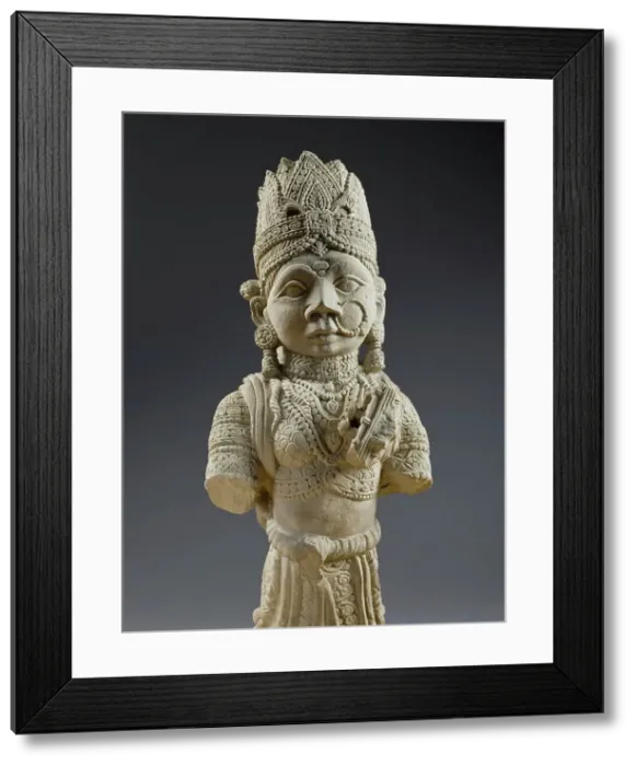 Framed Print : Architectural Bracket in the Form of a Celestial Musician (image 3 of 3), c.16th century. Creator: Unknown Framed Print : Architectural Bracket in the Form of a Celestial Musician (image 3 of 3), c.16th century. Creator: Unknown