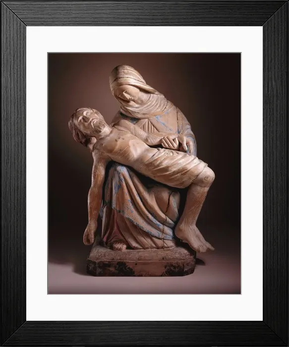 Framed Print : Pieta, c.1700. Creator: Unknown Framed Print : Pieta, c.1700. Creator: Unknown