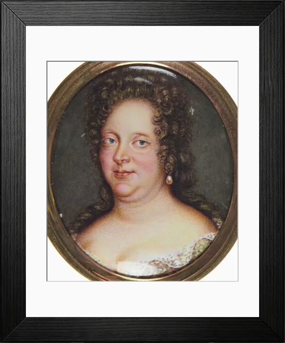 Framed Print : Portrait of Prinzessin Luise Caroline Radziwill (1667-1695), Countess Palatine of Neuburg, 1699. Creator: Blesendorf, Samuel (1633-1699) Framed Print : Portrait of Prinzessin Luise Caroline Radziwill (1667-1695), Countess Palatine of Neuburg, 1699. Creator: Blesendorf, Samuel (1633-1699)