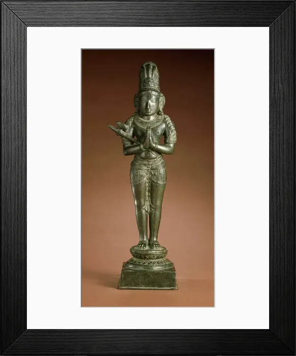 Framed Print : The Hindu Saint Chandikeshvara, c.17th century. Creator: Unknown Framed Print : The Hindu Saint Chandikeshvara, c.17th century. Creator: Unknown