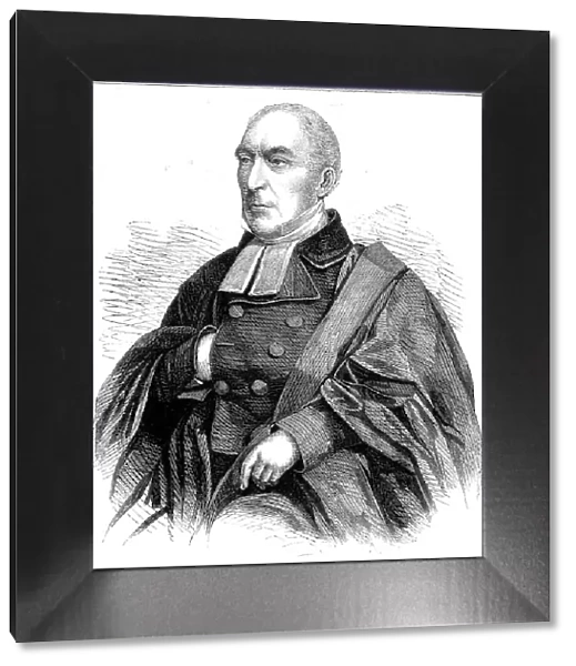 The late Rev. George Croly, LL.D. 1860. Creator: Unknown