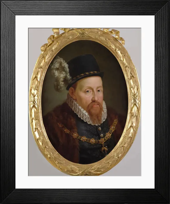 Framed Print : Portrait of Sigismund II Augustus (1520-1572), King of Poland, 1768-1771. Creator: Bacciarelli, Marcello (1731-1818) Framed Print : Portrait of Sigismund II Augustus (1520-1572), King of Poland, 1768-1771. Creator: Bacciarelli, Marcello (1731-1818)