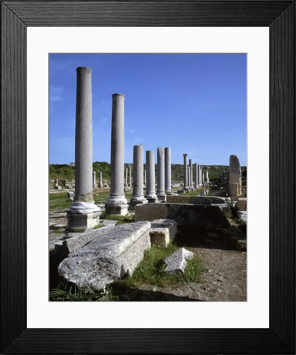 Framed Print : Perge, Turkey, 2019. Creator: Ethel Davies Framed Print : Perge, Turkey, 2019. Creator: Ethel Davies
