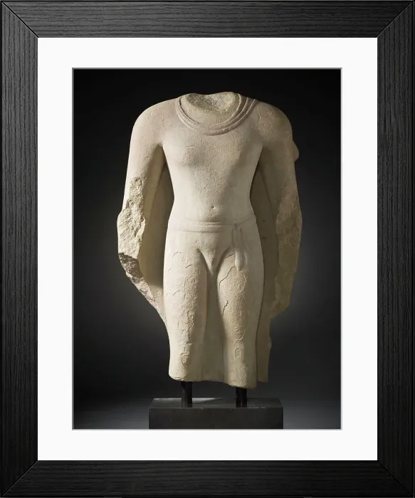 Framed Print : Buddha Shakyamuni, c.450. Creator: Unknown Framed Print : Buddha Shakyamuni, c.450. Creator: Unknown