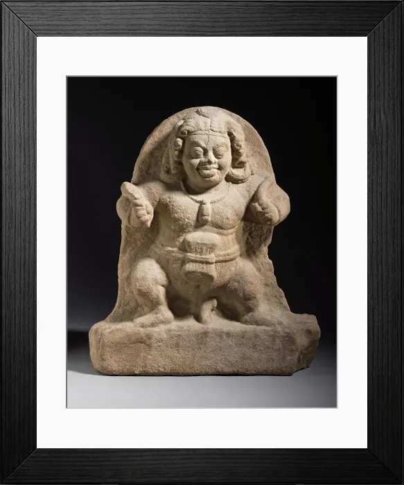 Framed Print : A Dwarf Drummer, c.500. Creator: Unknown Framed Print : A Dwarf Drummer, c.500. Creator: Unknown