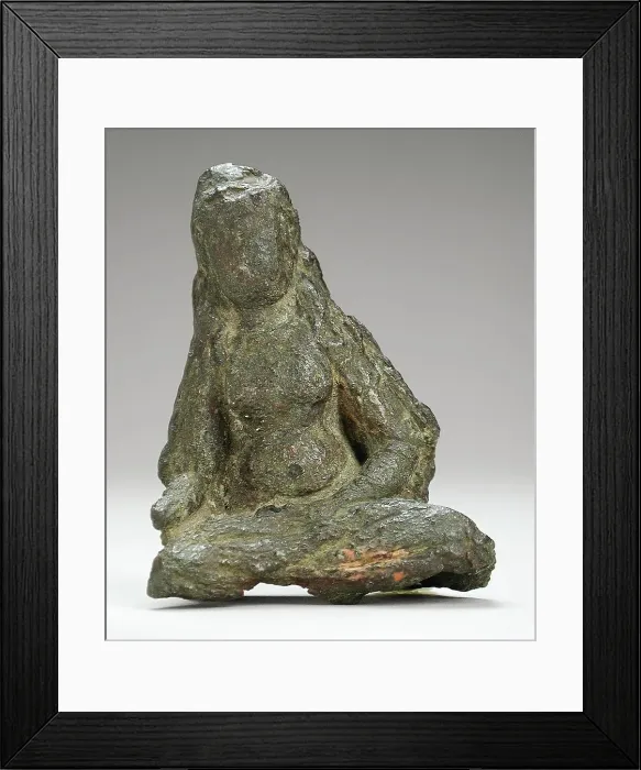 Framed Print : The Goddess Chunda (?), c.700. Creator: Unknown Framed Print : The Goddess Chunda (?), c.700. Creator: Unknown