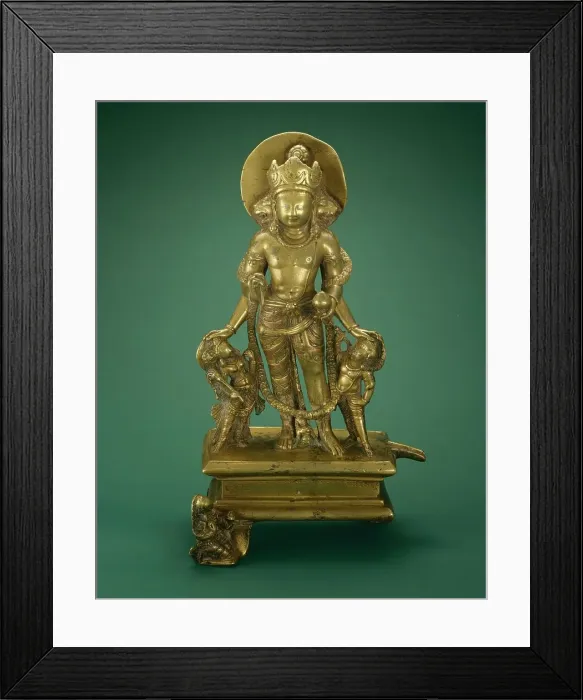 Framed Print : The Hindu God Vishnu, c.850. Creator: Unknown Framed Print : The Hindu God Vishnu, c.850. Creator: Unknown