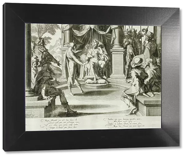 Alexander the Great as Judge, 1606. Creator: Willem van Swanenburg