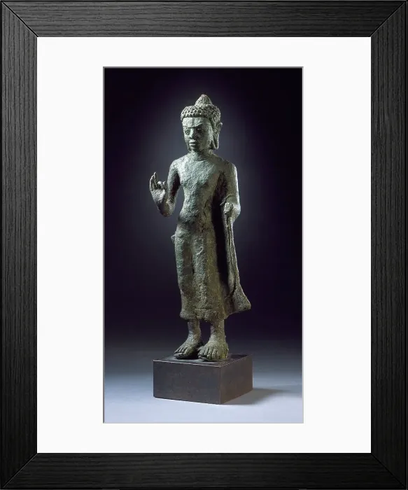 Framed Print : Buddha Shakyamuni, c.8th-9th century. Creator: Unknown Framed Print : Buddha Shakyamuni, c.8th-9th century. Creator: Unknown