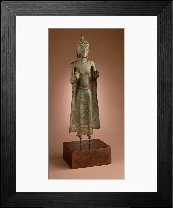 Framed Print : Buddha Shakyamuni, c.9th century. Creator: Unknown Framed Print : Buddha Shakyamuni, c.9th century. Creator: Unknown