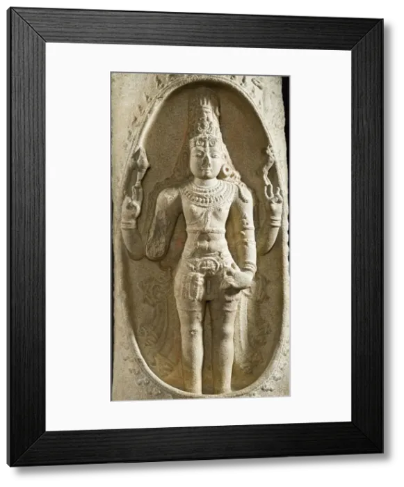 Framed Print : Shiva as the Cosmic Pillar, early 12th century. Creator: Unknown Framed Print : Shiva as the Cosmic Pillar, early 12th century. Creator: Unknown