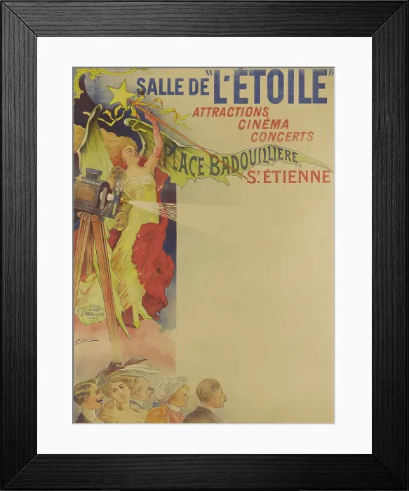 Framed Print : Salle de L'Etoile, 1902. Creator: Coulet, Léon Gabriel Louis (1873-?)