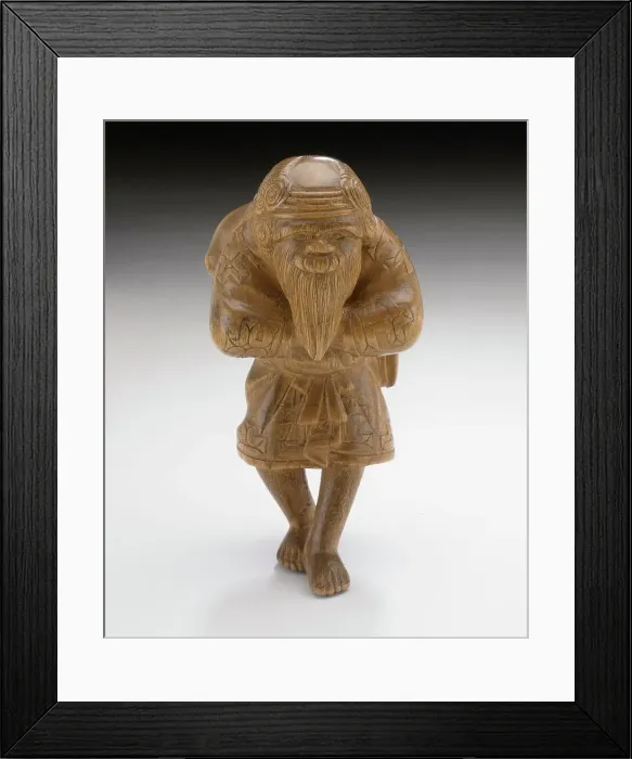 Framed Print : Hairy Ainu, 19th century. Creator: Unknown. Hairy Ainu, 19th century. Creator: Unknown Framed Print : Hairy Ainu, 19th century. Creator: Unknown. Hairy Ainu, 19th century. Creator: Unknown