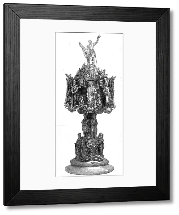 Framed Print : Prize won at the Tir National, Vincennes, 1860. Creator: Unknown Framed Print : Prize won at the Tir National, Vincennes, 1860. Creator: Unknown