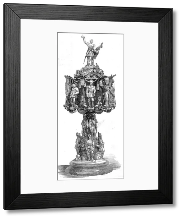 Framed Print : Prize won at the Tir National, Vincennes, 1860. Creator: Unknown Framed Print : Prize won at the Tir National, Vincennes, 1860. Creator: Unknown