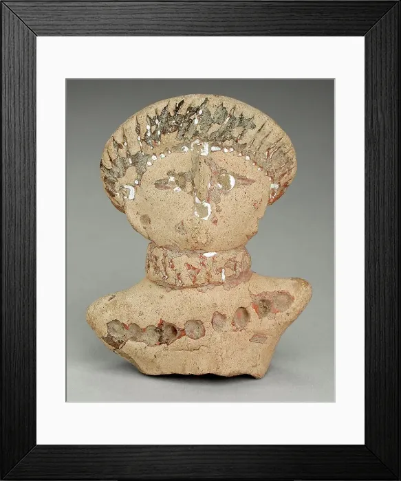 Framed Print : Female Bust, 1st century. Creator: Unknown Framed Print : Female Bust, 1st century. Creator: Unknown