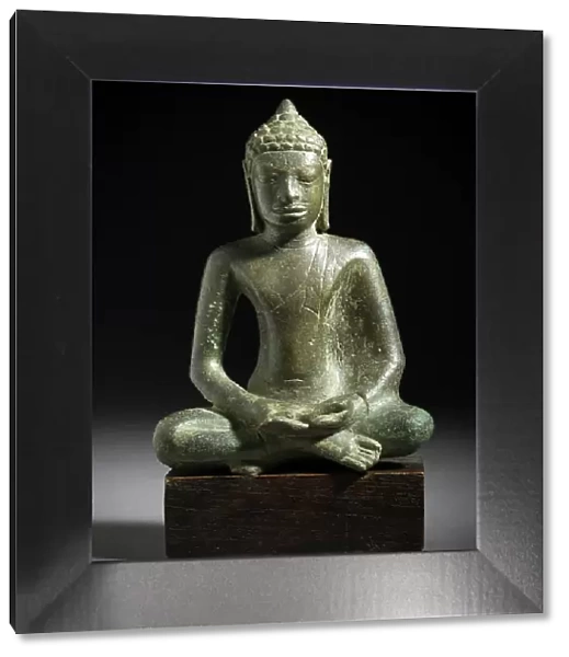 Buddha Shakyamuni (image 1 of 2), 8th-9th century. Creator: Unknown